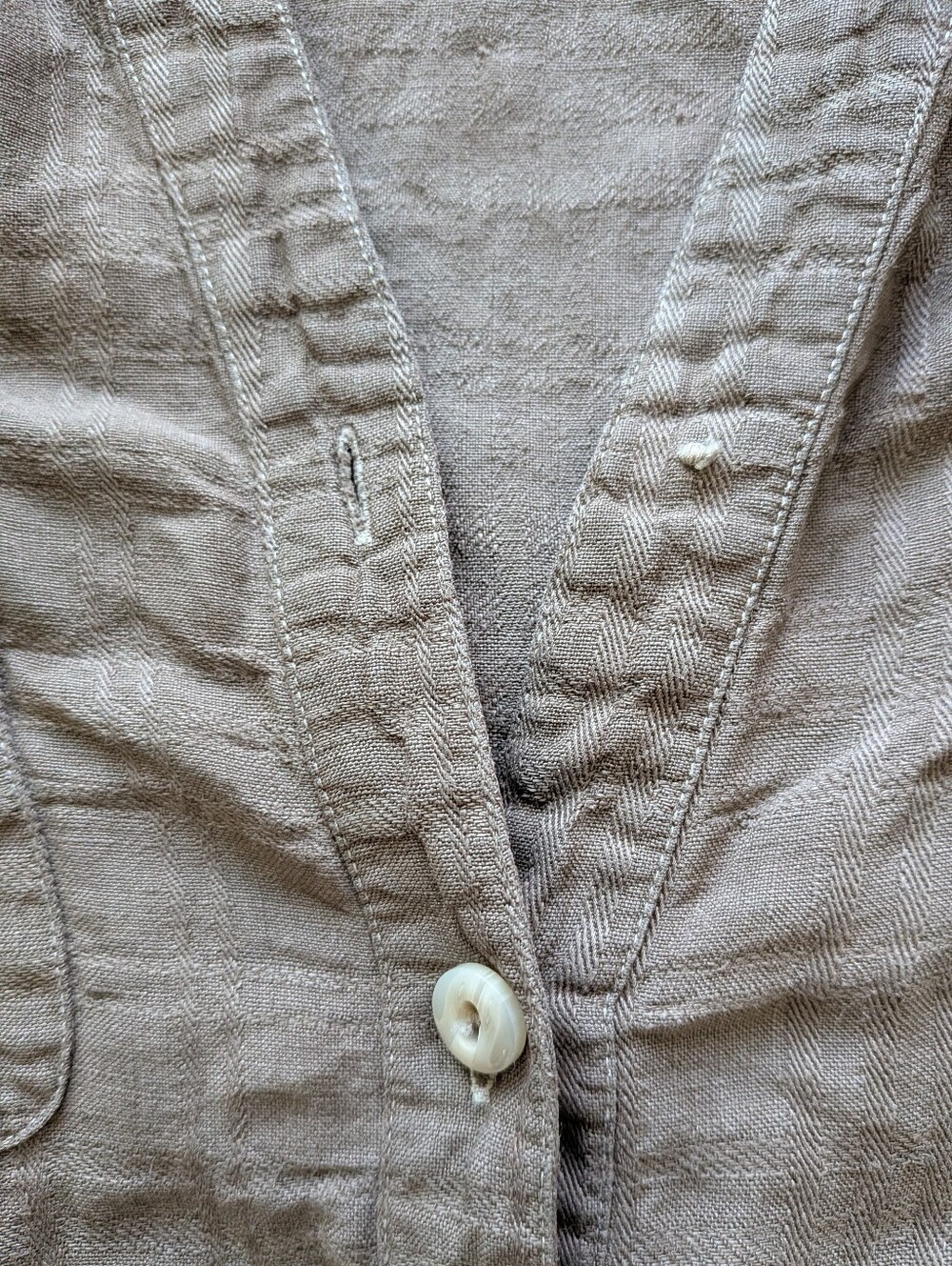 Studio Works Linen Button Down - Picture 4 of 8